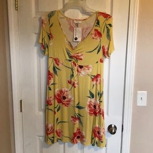 Brand New Boutique Flower Print Dress
